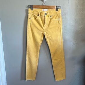 LOFT modern skinny crop jeans